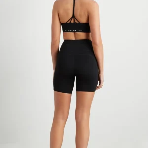Best Sale Aje ATHLETICA High Rise Mesh Detail Bike Shorts 203 Black