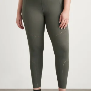 Best Aje ATHLETICA High Rise Perforated 7/8 Legging 227 Midnight Grey/Reflective