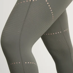 Best Aje ATHLETICA High Rise Perforated 7/8 Legging 227 Midnight Grey/Reflective