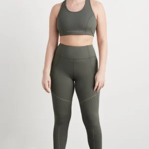 Best Aje ATHLETICA High Rise Perforated 7/8 Legging 227 Midnight Grey/Reflective