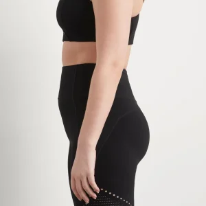 Store Aje ATHLETICA High Rise Perforated 7/8 Legging 227 Black/Reflective