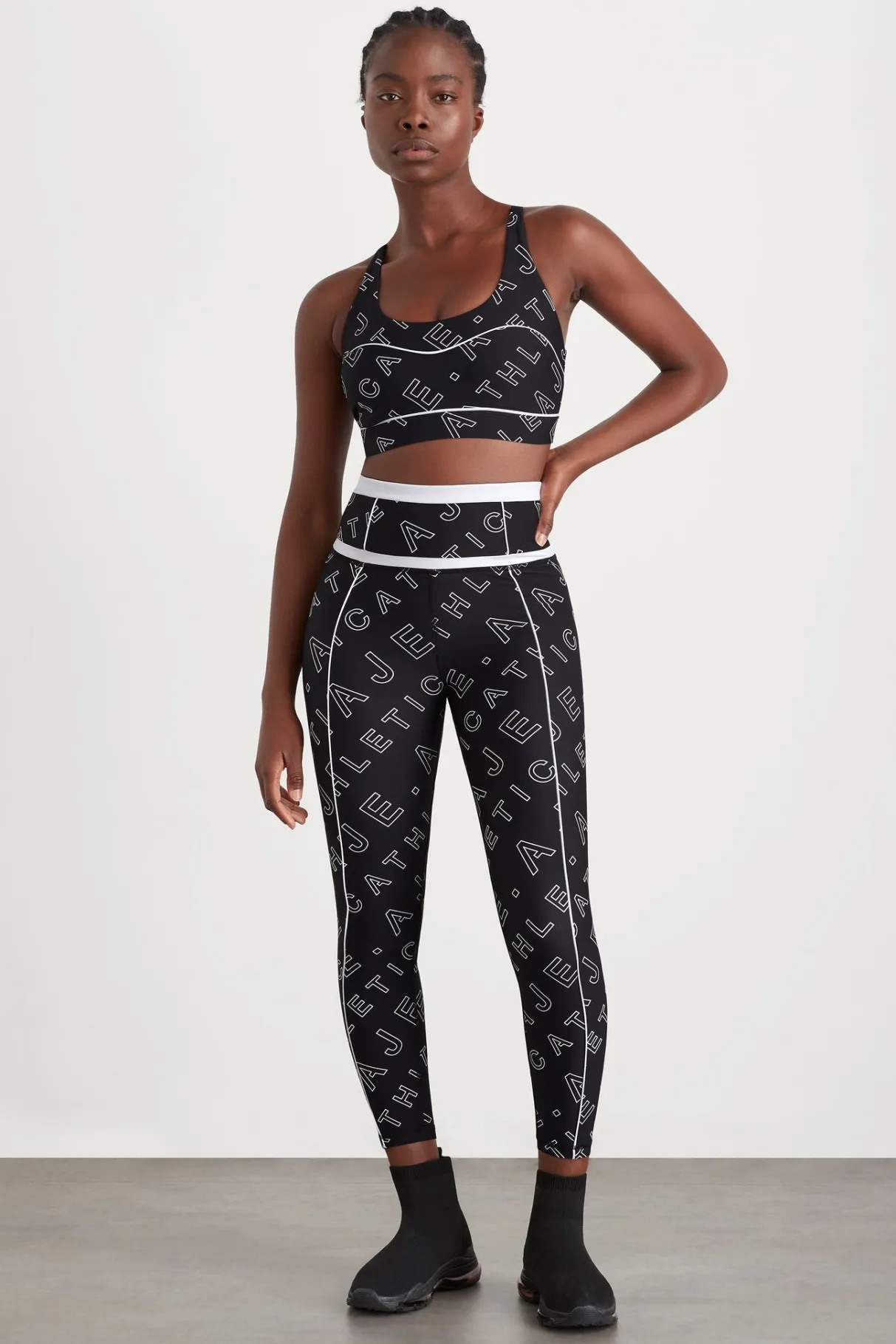 high_rise_piping__legging__2.webp New Aje ATHLETICA High Rise Piping 7/8 Legging 230 Black Fineline Logo