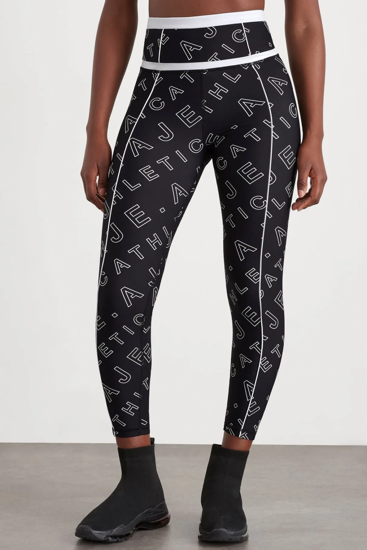 high_rise_piping__legging__3.webp New Aje ATHLETICA High Rise Piping 7/8 Legging 230 Black Fineline Logo