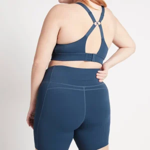 Shop Aje ATHLETICA High Rise Short Bike Short 617 Midnight Blue