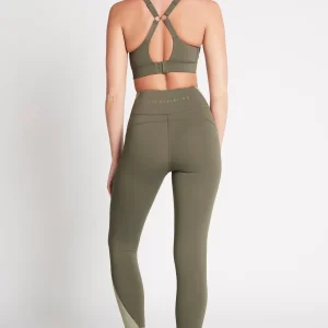 Online Aje ATHLETICA High Rise Signature Logo 7/8 Legging 210 Forest Green/Sage