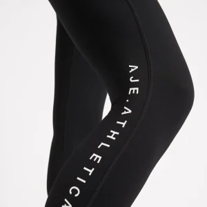 Sale Aje ATHLETICA High Rise Signature Logo 3/4 Legging 218 Black