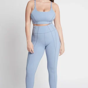 Online Aje ATHLETICA High Rise Triple Stitch 7/8 Legging 210 Steel Blue