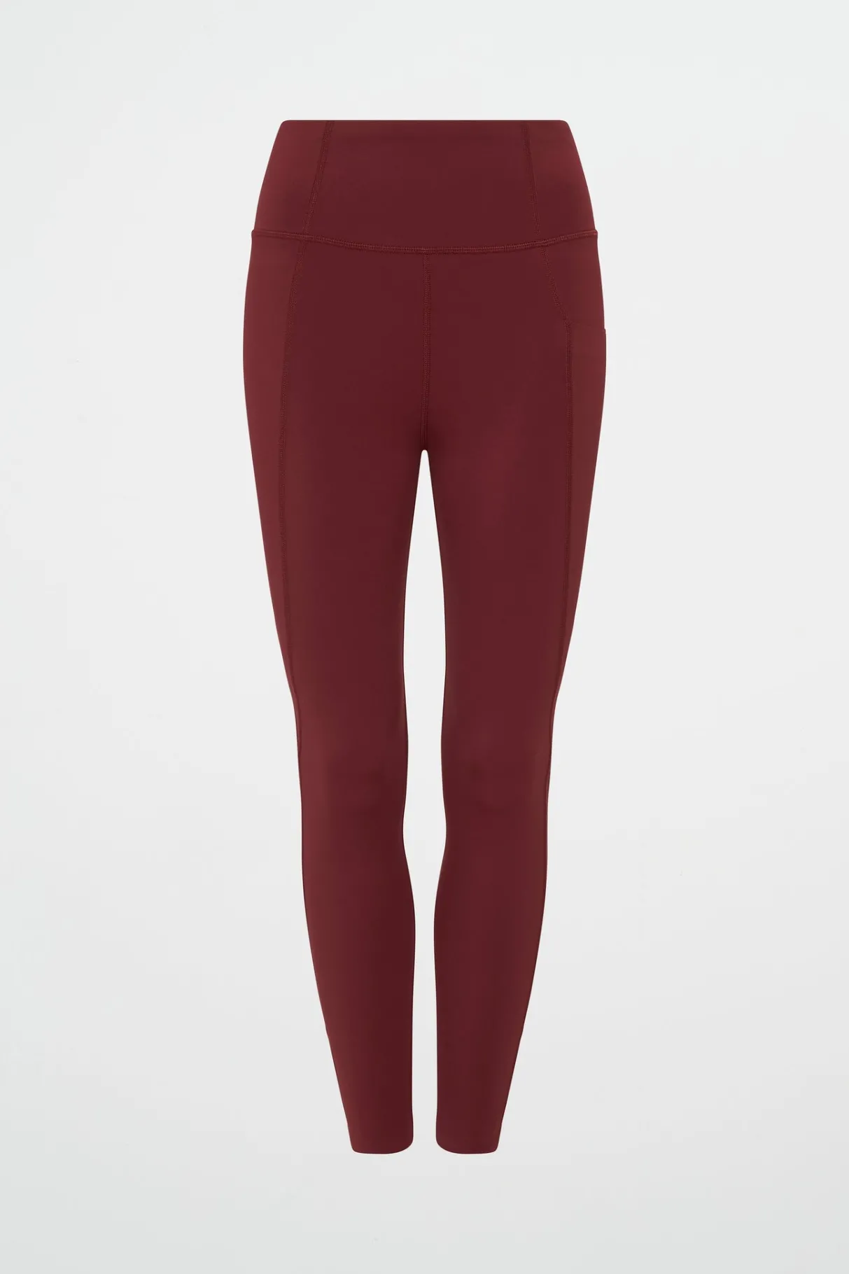 high_rise_twist__legging__1.webp Flash Sale Aje ATHLETICA High Rise Twist 7/8 Legging 223 Burnt Burgundy/Berry