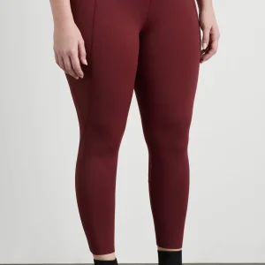 Flash Sale Aje ATHLETICA High Rise Twist 7/8 Legging 223 Burnt Burgundy/Berry