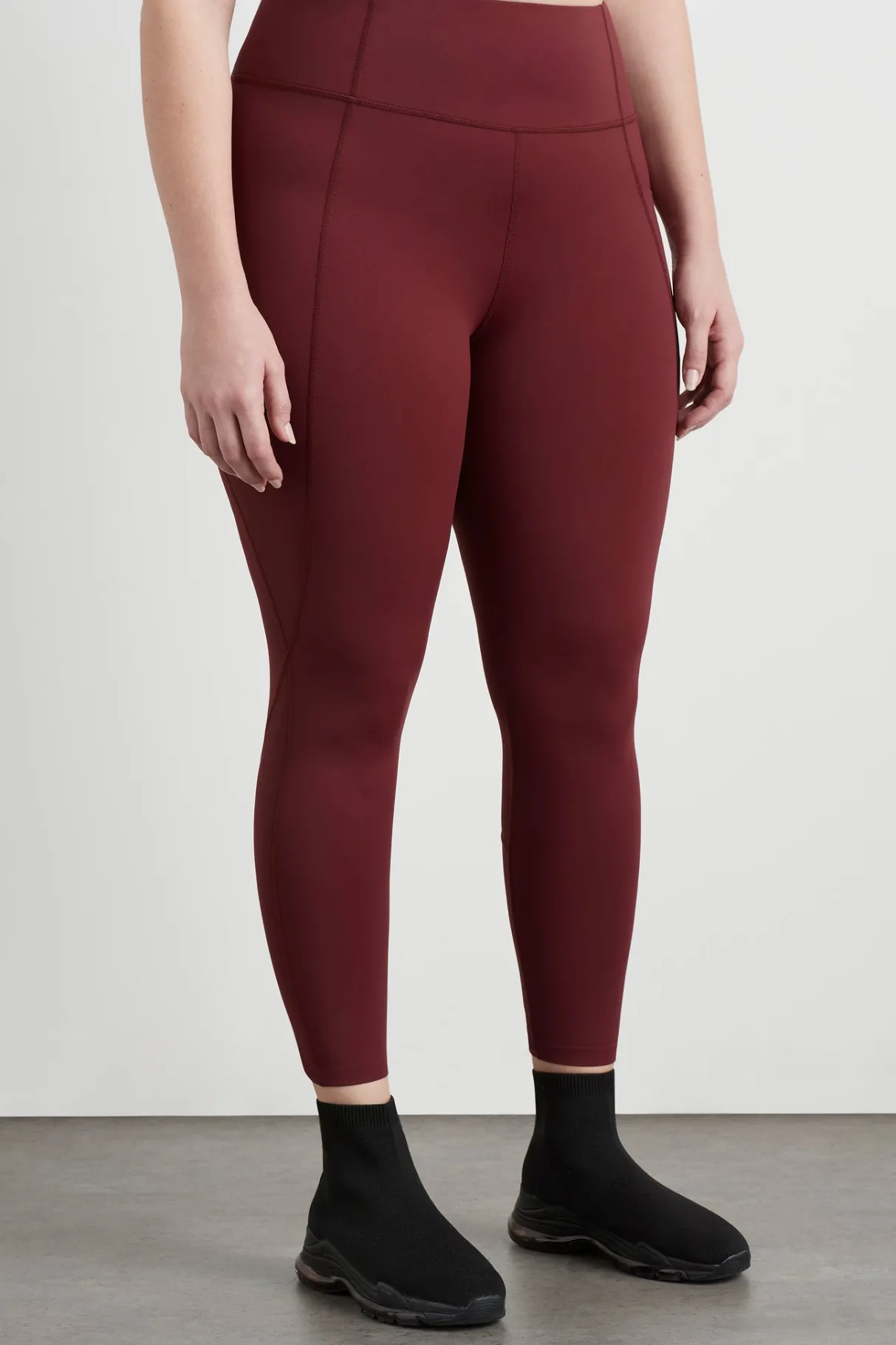 high_rise_twist__legging__12.webp Flash Sale Aje ATHLETICA High Rise Twist 7/8 Legging 223 Burnt Burgundy/Berry