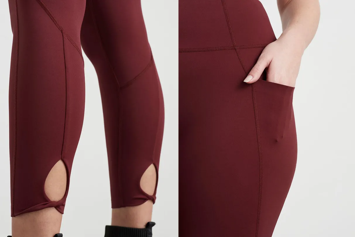 high_rise_twist__legging__16.webp Flash Sale Aje ATHLETICA High Rise Twist 7/8 Legging 223 Burnt Burgundy/Berry
