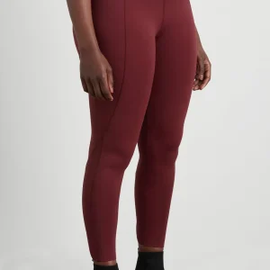 Flash Sale Aje ATHLETICA High Rise Twist 7/8 Legging 223 Burnt Burgundy/Berry
