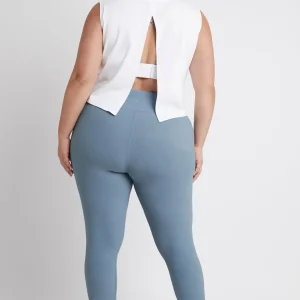 Store Aje ATHLETICA High Waist Split Hem Legging 205 Storm Blue