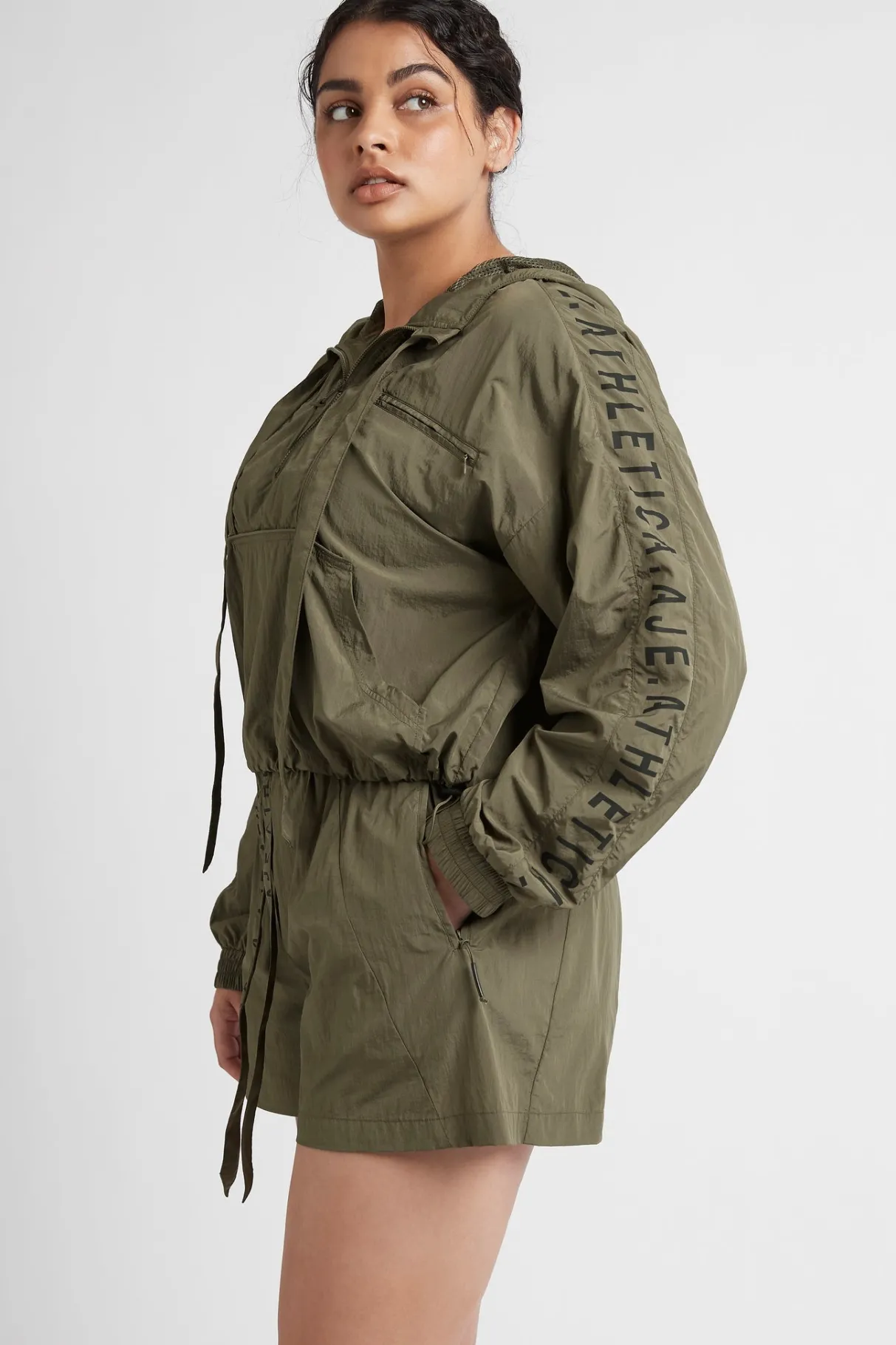 high_waisted_belted_shorts__13.webp Store Aje ATHLETICA High Waisted Belted Shorts 608 Khaki