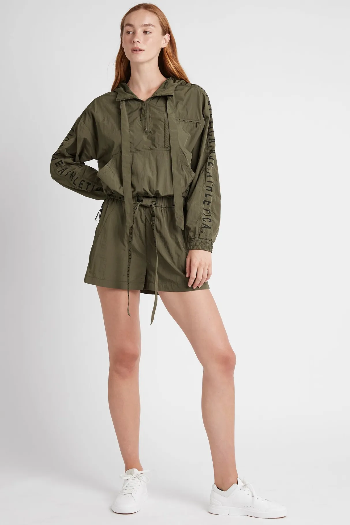 high_waisted_belted_shorts__5.webp Store Aje ATHLETICA High Waisted Belted Shorts 608 Khaki