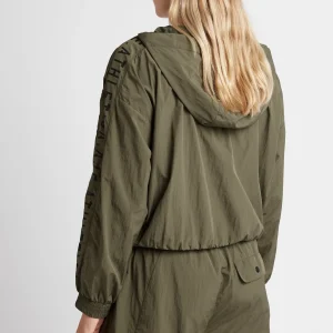 Store Aje ATHLETICA High Waisted Belted Shorts 608 Khaki
