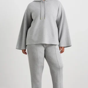 Clearance Aje ATHLETICA Hooded Jumper 432 Grey Marle