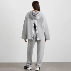 Clearance Aje ATHLETICA Hooded Jumper 432 Grey Marle