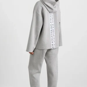 Clearance Aje ATHLETICA Hooded Jumper 432 Grey Marle