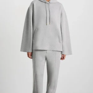 Clearance Aje ATHLETICA Hooded Jumper 432 Grey Marle