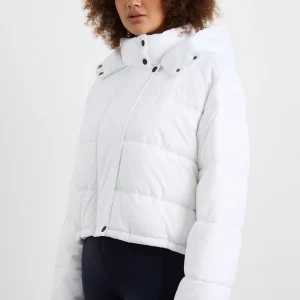 Discount Aje ATHLETICA Hooded Puffer Jacket 711 White