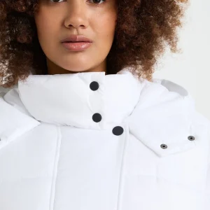 Discount Aje ATHLETICA Hooded Puffer Jacket 711 White