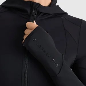 Fashion Aje ATHLETICA Hooded Running Jacket 752 Black