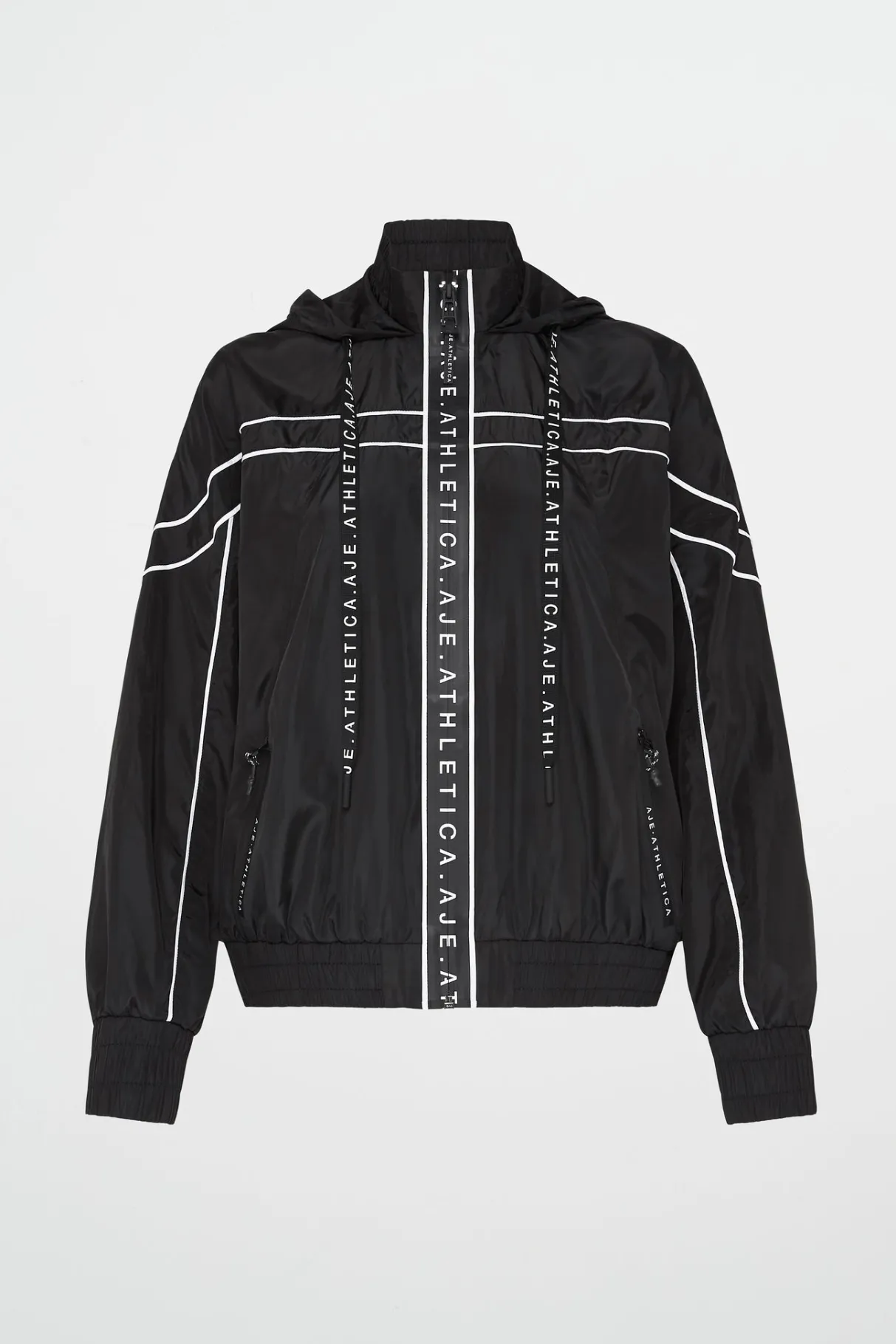 hooded_windbreaker_jacket__1.webp Clearance Aje ATHLETICA Hooded Windbreaker Jacket 016 Black