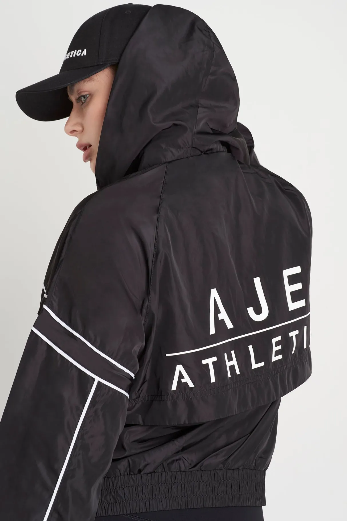 hooded_windbreaker_jacket__14.webp Clearance Aje ATHLETICA Hooded Windbreaker Jacket 016 Black