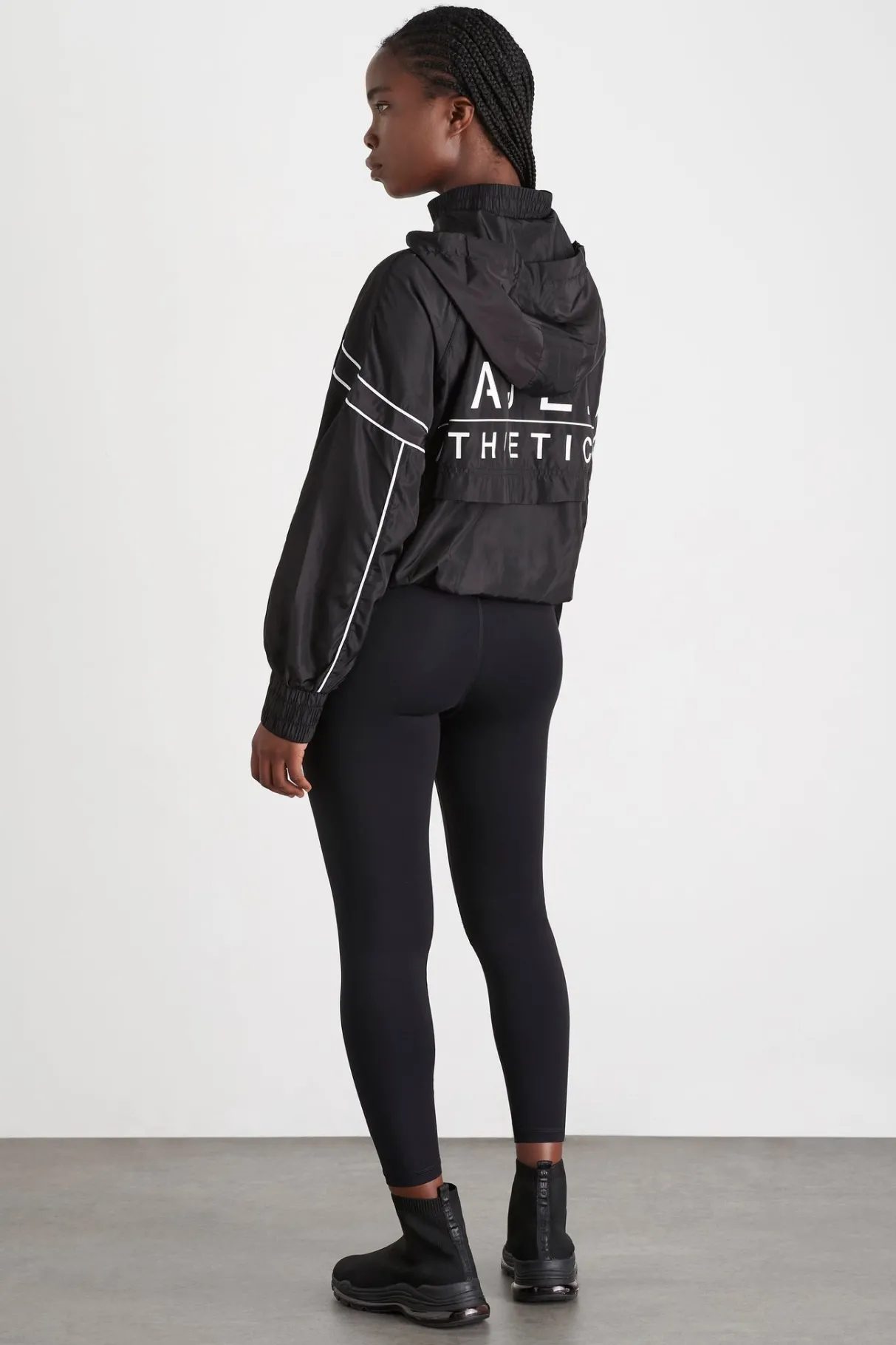 hooded_windbreaker_jacket__5.webp Clearance Aje ATHLETICA Hooded Windbreaker Jacket 016 Black