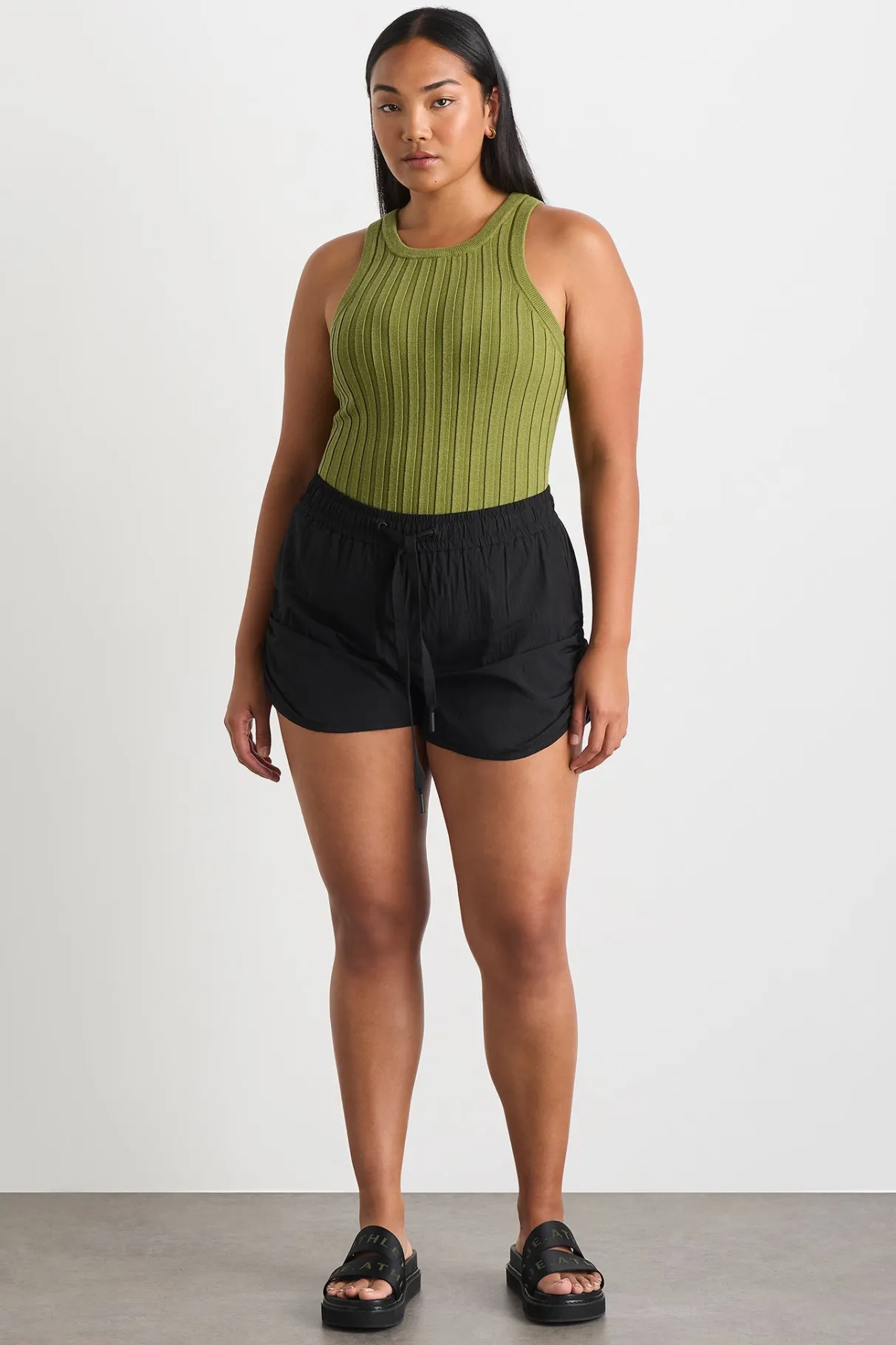 hydra_racer_knit_ribbed_top_8-5.webp Online Aje ATHLETICA Hydra Racer Knit Ribbed Top Evergreen