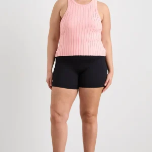 Discount Aje ATHLETICA Hydra Racer Rib Tank 107 Millenial Pink