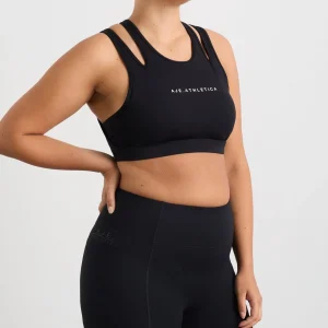 Fashion Aje ATHLETICA Interlock High Support Bra 351 Black