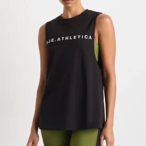 Online Aje ATHLETICA Interlock Logo Tank 141 Black/White