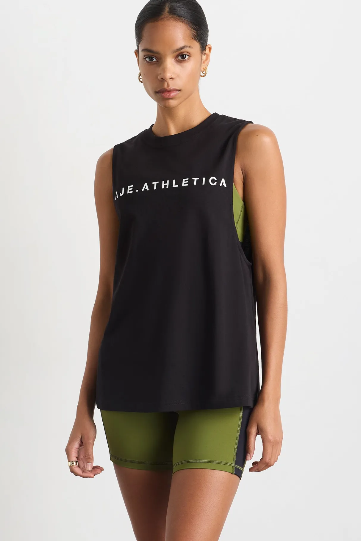 interlock_logo_tank__0.webp Online Aje ATHLETICA Interlock Logo Tank 141 Black/White
