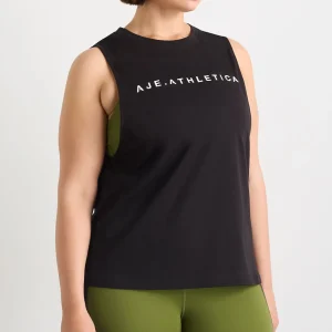 Online Aje ATHLETICA Interlock Logo Tank 141 Black/White