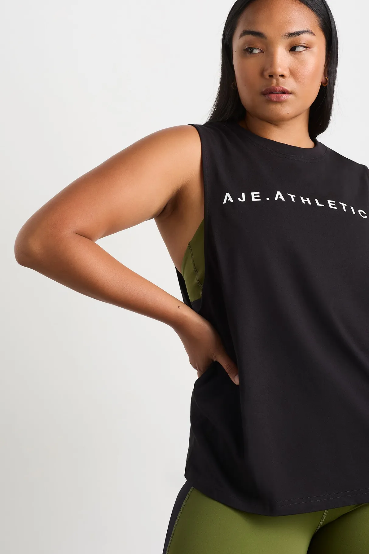 interlock_logo_tank__5.webp Online Aje ATHLETICA Interlock Logo Tank 141 Black/White