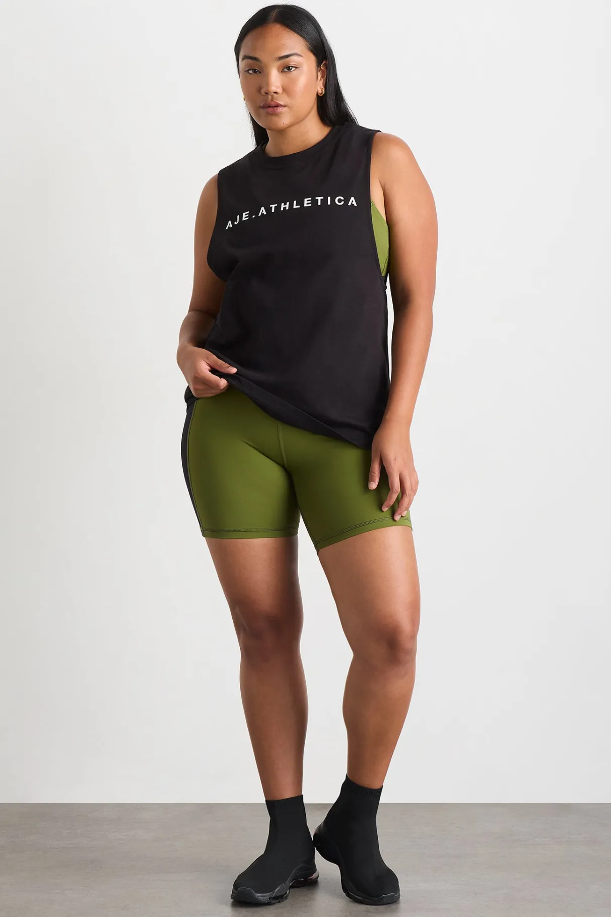 interlock_logo_tank__6.webp Online Aje ATHLETICA Interlock Logo Tank 141 Black/White
