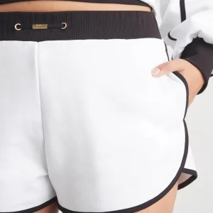 Outlet Aje ATHLETICA Interlock Terry Short 627 White/Black