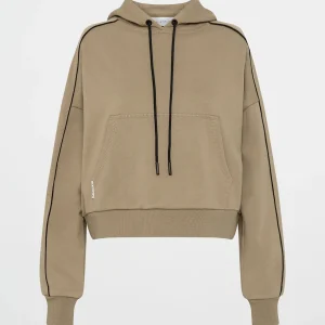 Online Aje ATHLETICA Kangaroo Pocket Hoodie 405 Soft Khaki Black