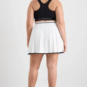 Best Aje ATHLETICA Knit Pleated Skirt 628 White / Black