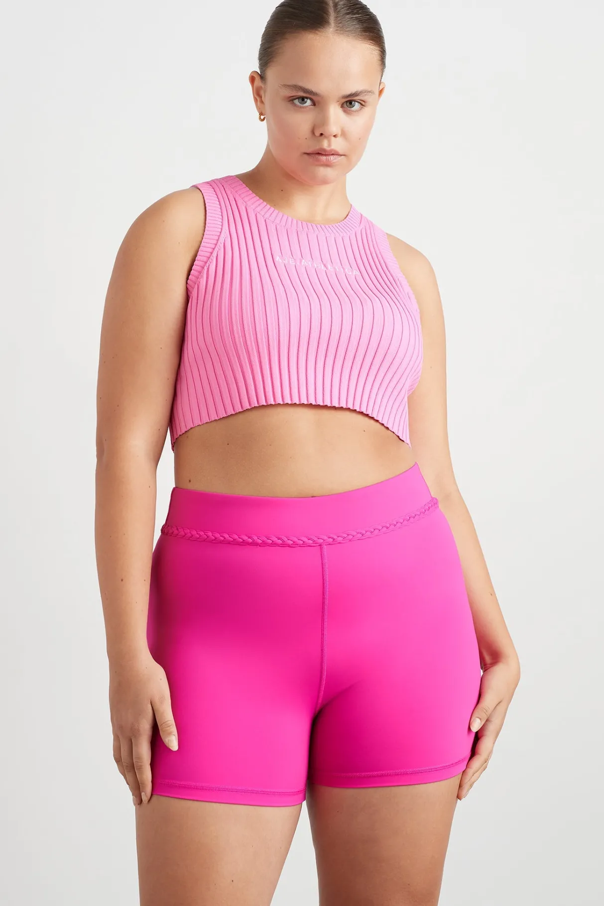 knitted_mini_logo_tank__14.webp Cheap Aje ATHLETICA Knitted Mini Logo Tank 135 Candy Pink