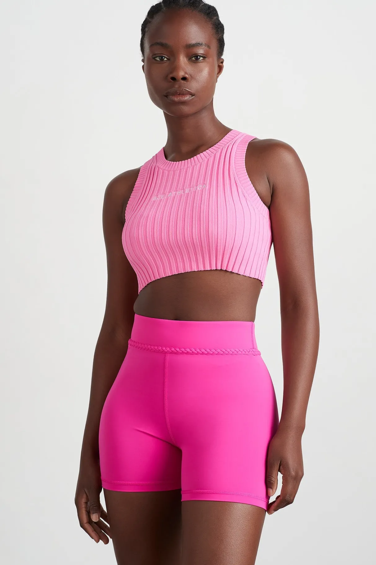 knitted_mini_logo_tank__2.webp Cheap Aje ATHLETICA Knitted Mini Logo Tank 135 Candy Pink