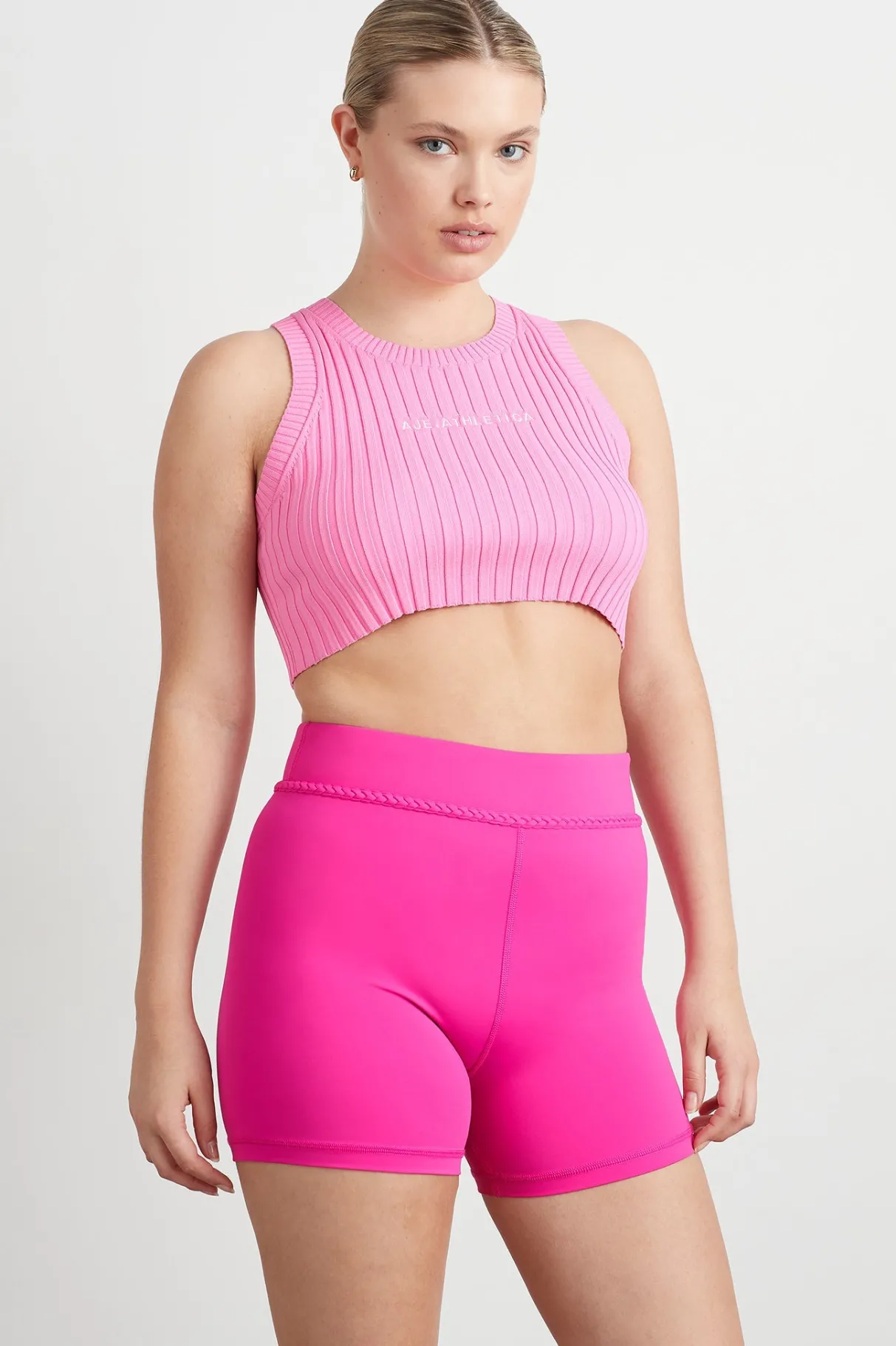 knitted_mini_logo_tank__8.webp Cheap Aje ATHLETICA Knitted Mini Logo Tank 135 Candy Pink