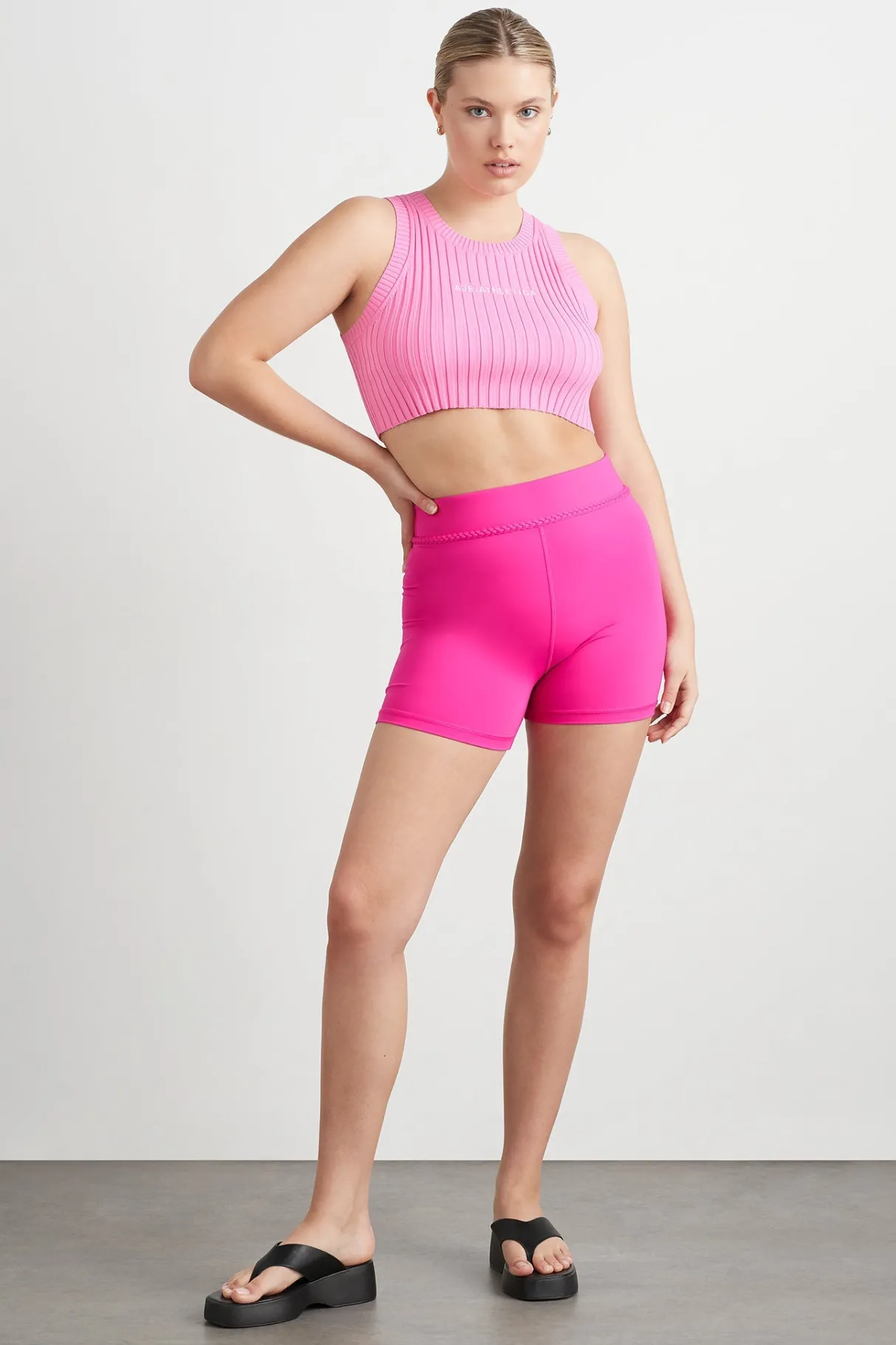 knitted_mini_logo_tank__9.webp Cheap Aje ATHLETICA Knitted Mini Logo Tank 135 Candy Pink