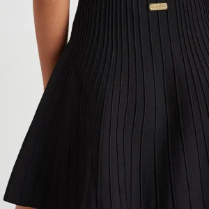 Flash Sale Aje ATHLETICA Knitted Mini Skirt 628 Black