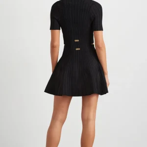 Flash Sale Aje ATHLETICA Knitted Mini Skirt 628 Black
