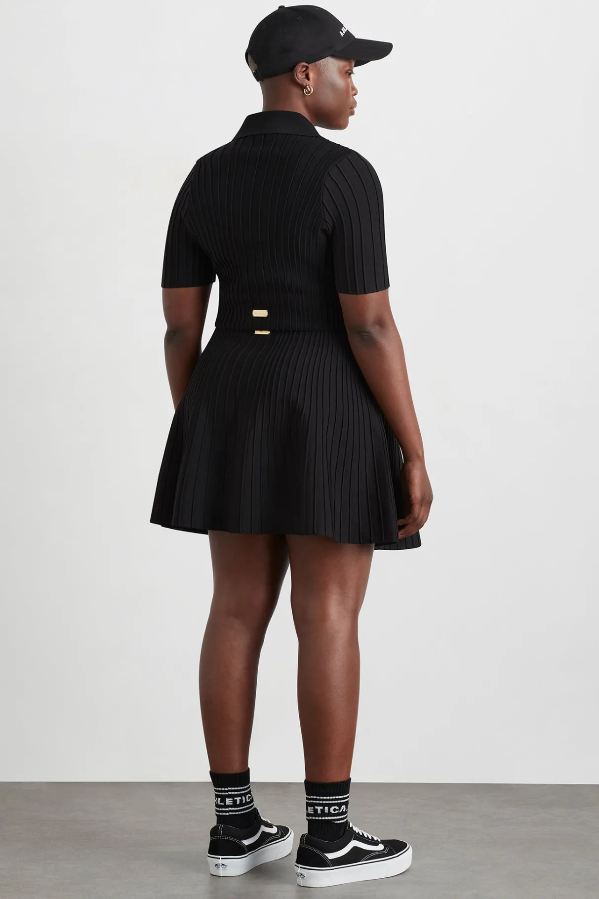 knitted_polo_top__10.webp Online Aje ATHLETICA Knitted Polo Top 341 Black