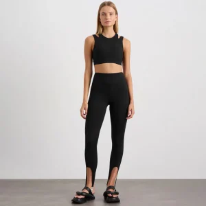 Store Aje ATHLETICA Layered Cut Out Sports Bra 385 Black
