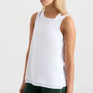Flash Sale Aje ATHLETICA Layered Tank 156 White